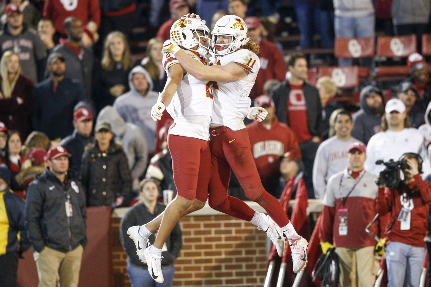 No. 19 Texas at Iowa State: Iowa State 34-31